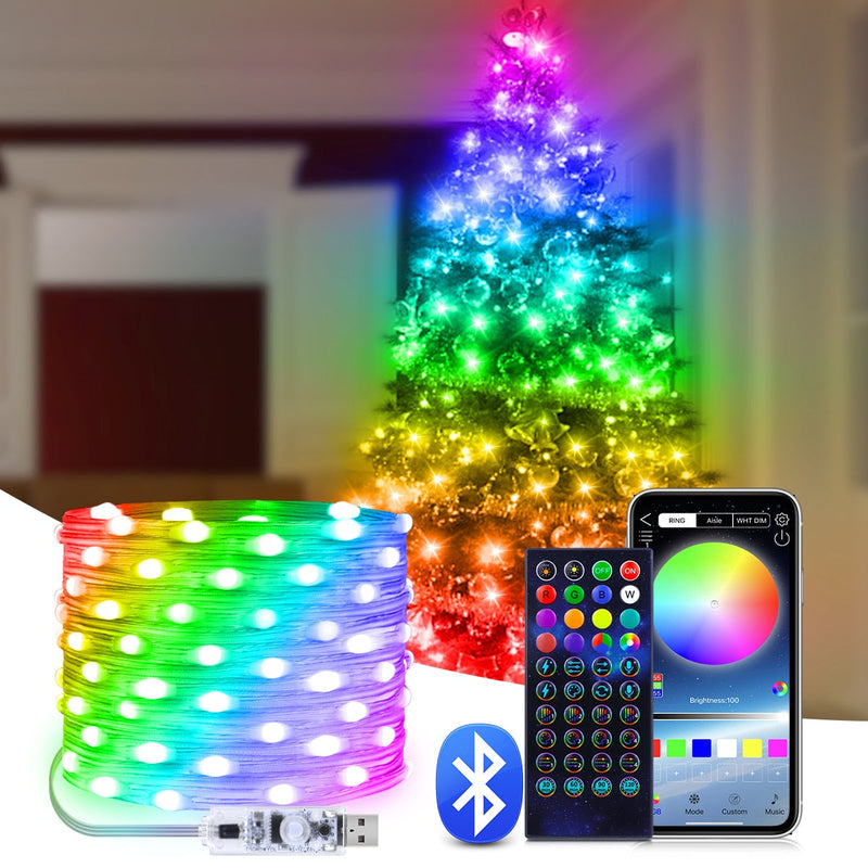 Smart Connect Xmas Lights™ - Bepaal zelf de kleuren van jouw kerstlampjes