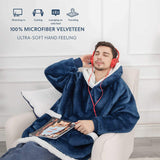 Oversized Hoodie Deken Met Mouwen!