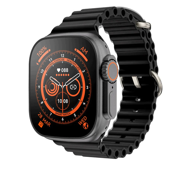 Ultra Smartwatch - serie 8 - voor Iphone & Android - 2 bandjes inbegrepen